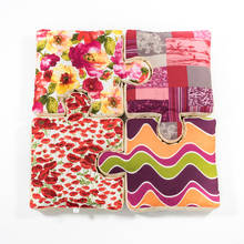 Puzzle párna 100x100x10 cm (4 részes) Patchwork