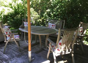Ülőpárnák és díszpárnák kerti bútorhoz Poppy színben