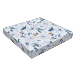 Padlprna ngyszgletes 50x50x10 cm